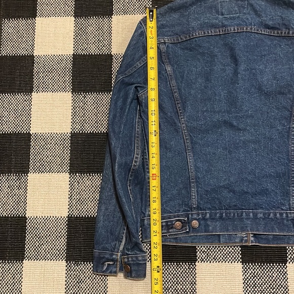 Levis Vintage 70s Denim Jean Jacket 70505 0217 USA Mens Size 38 - Picture 11 of 11